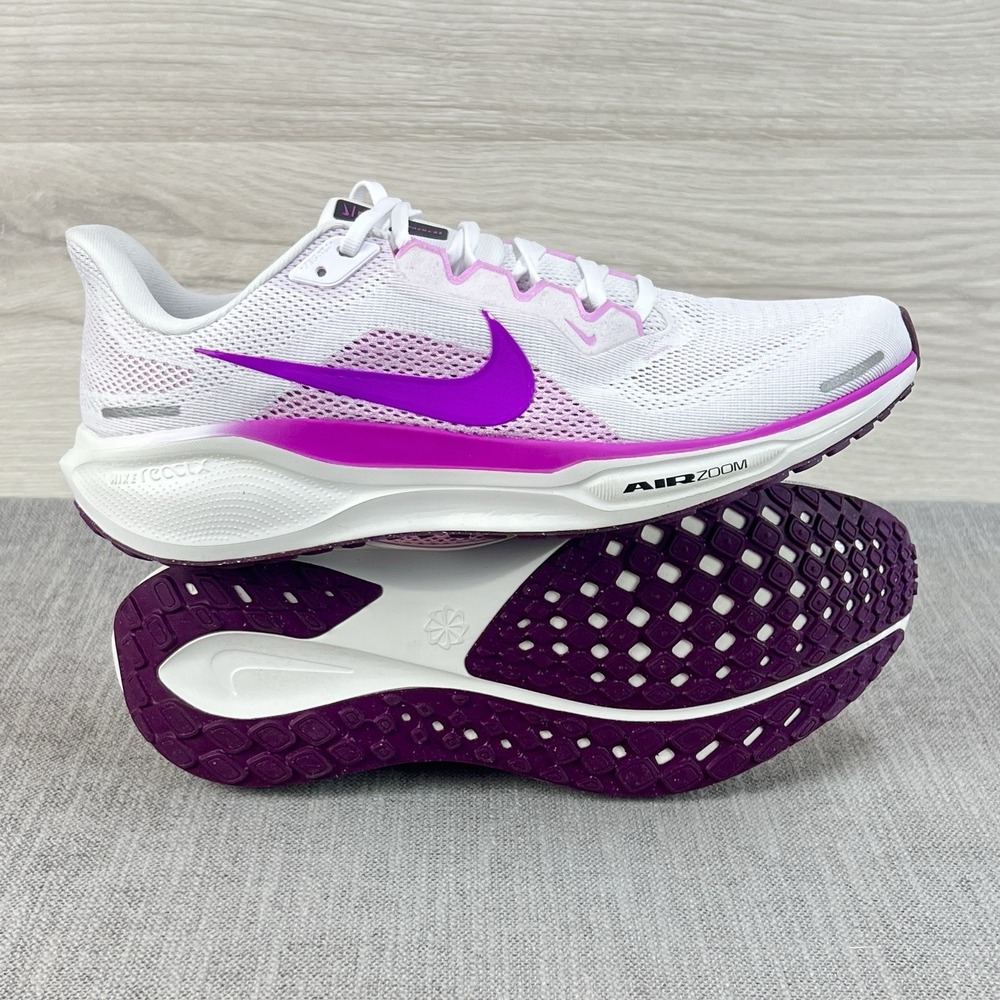 Nike Air Zoom Pegasus 41 White Hyper Violet New Size Womens 11.5 / Mens 10